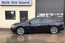 2019 Nissan Maxima with computer-cut premium automotive window tint in North Bay